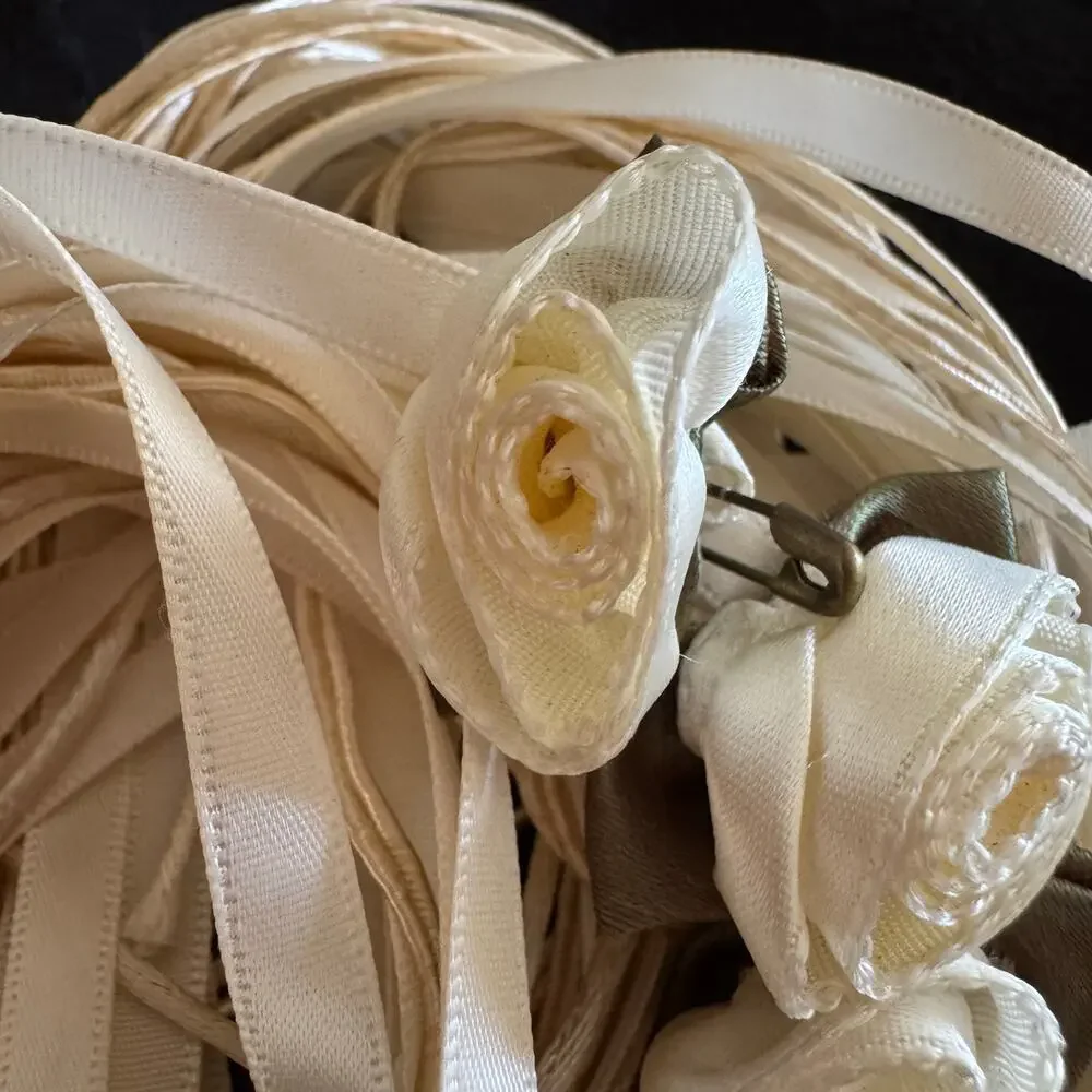 Renaissance Faire Ribbon Rosette Streamers Anna Konya Handmade Cosplay Fairycore